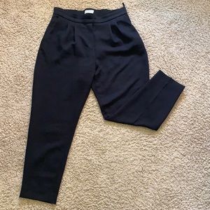 BABATON Black Pleated Pants, size 10